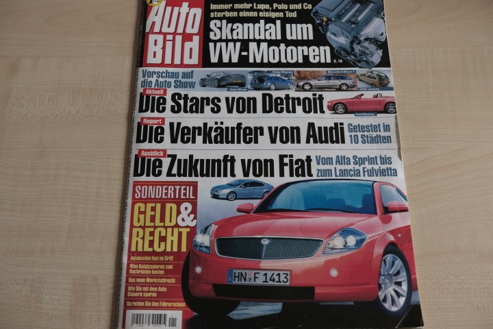 Deckblatt Auto Bild (01/2003)